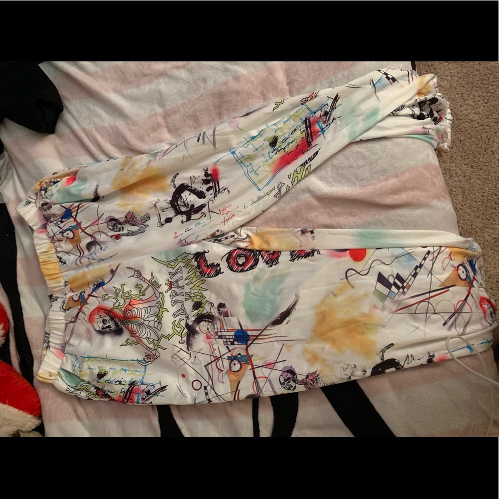 Graphic sweatpants